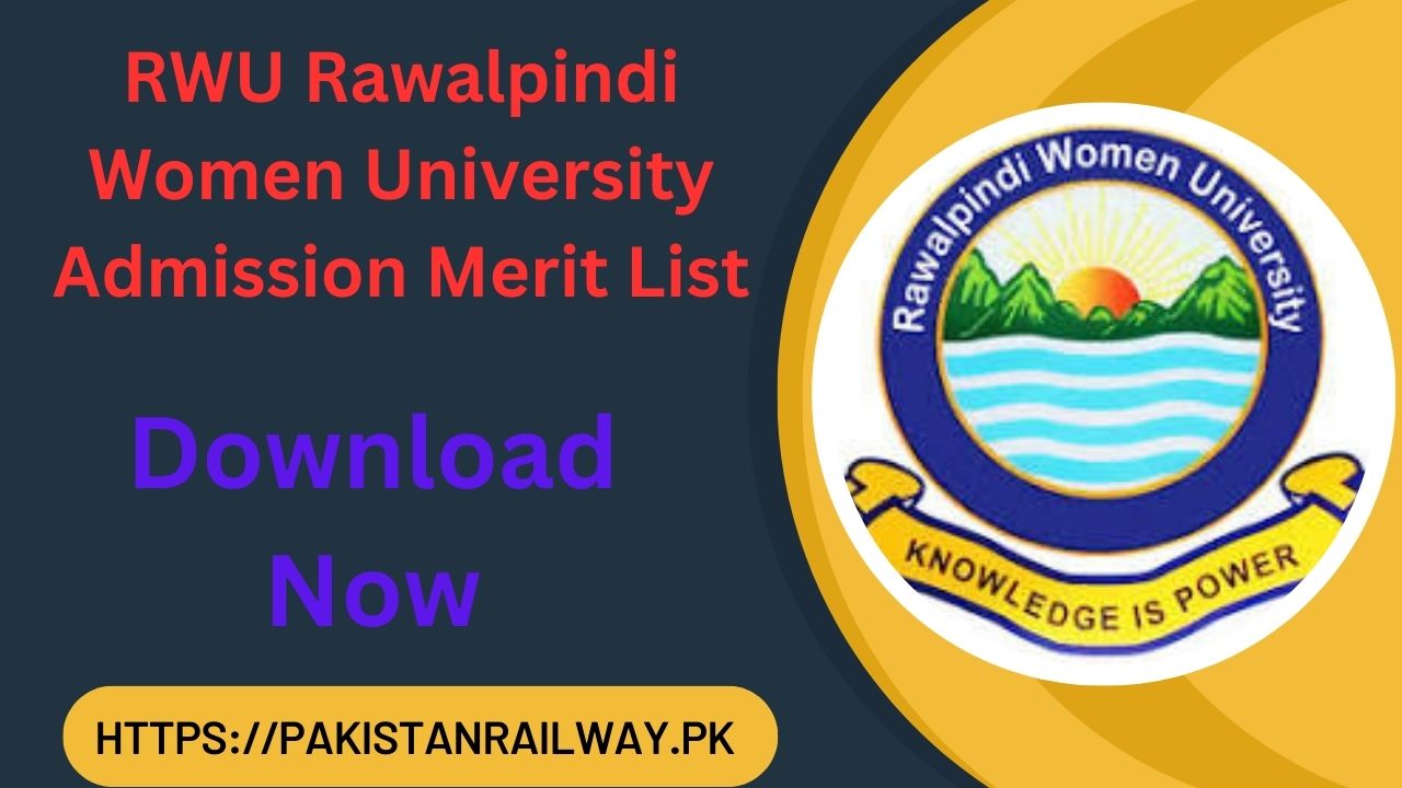 RWU Rawalpindi Women University Admission 2020 Merit List