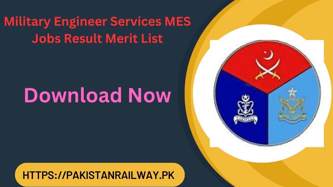 Military Engineer Services MES Jobs Result Merit List Interview Schedule Call Letter Details