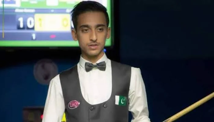 Ahsan Ramzan reaches under 21 semi-final in Snooker Championship