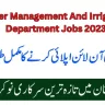 Water Management And Irrigation Department Jobs 2023